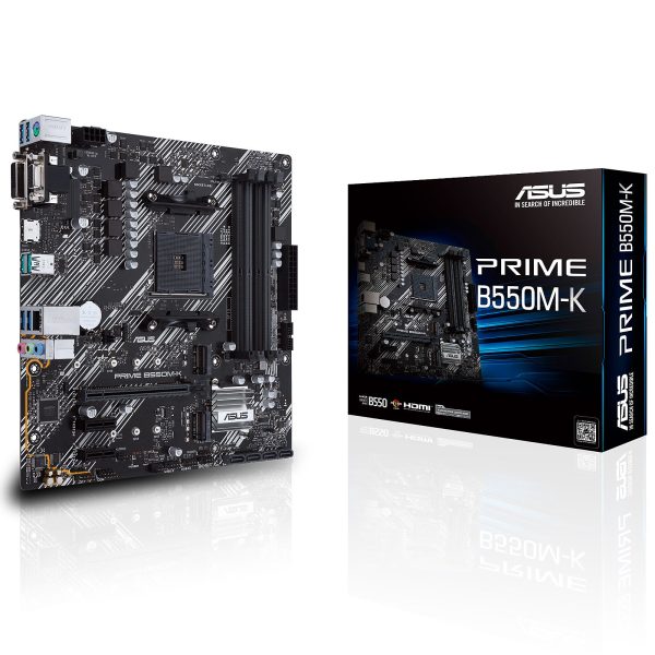 ASUS PRIME B550M-K carte mere pc gamer prix Maroc