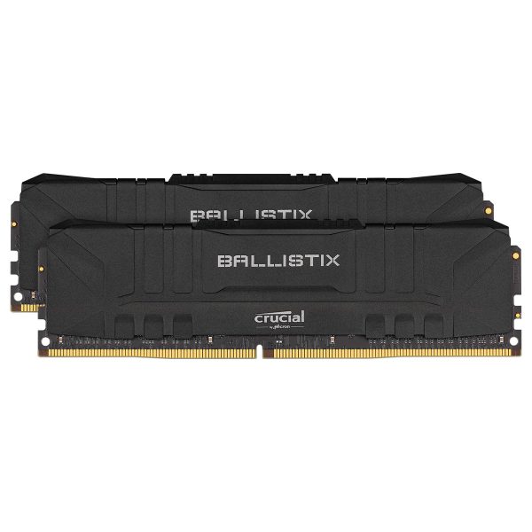 Ballistix Black 16Go 2x8Go DDR4 3200 MHz CL16 Mémoire ram Pc gamer prix Maroc