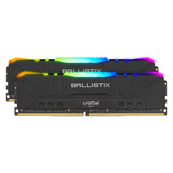 Ballistix Black RGB DDR4 16Go 2x8Go 3600MHz CL16