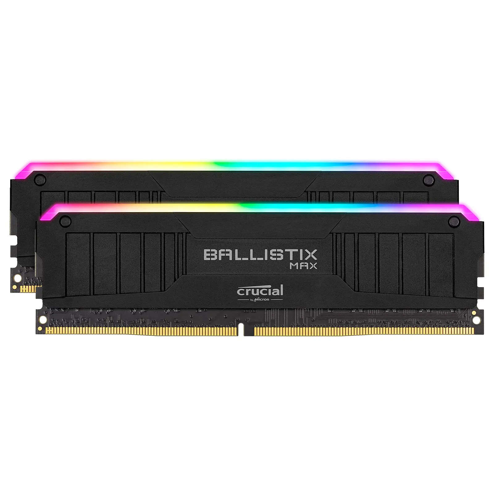 Crucial Ballistix RGB 16Go (2x8Go) DDR4 3600MHz CL16 (Noir)