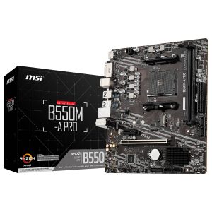 MSI B550M-A PRO carte mere pc gamer prix Maroc