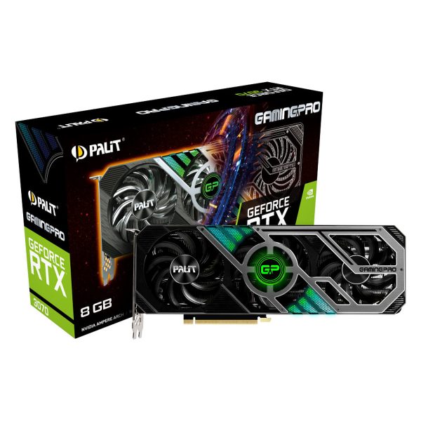 Palit GeForce RTX 3070 GamingPro (LHR) carte graphique pc gamer prix maroc