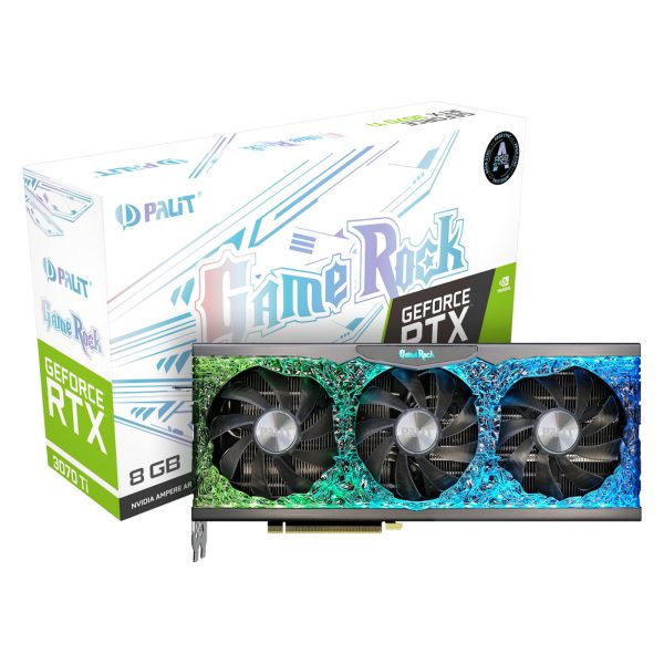 Palit GeForce RTX 3070 Ti GameRock (LHR) carte graphique pc gamer prix maroc