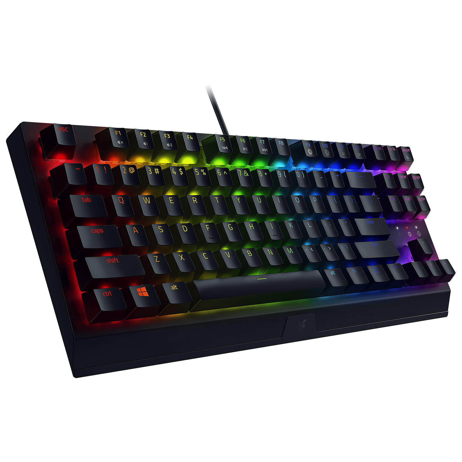 Razer BlackWidow V3 (Green Switch) - Clavier de Jeu mécanique sans