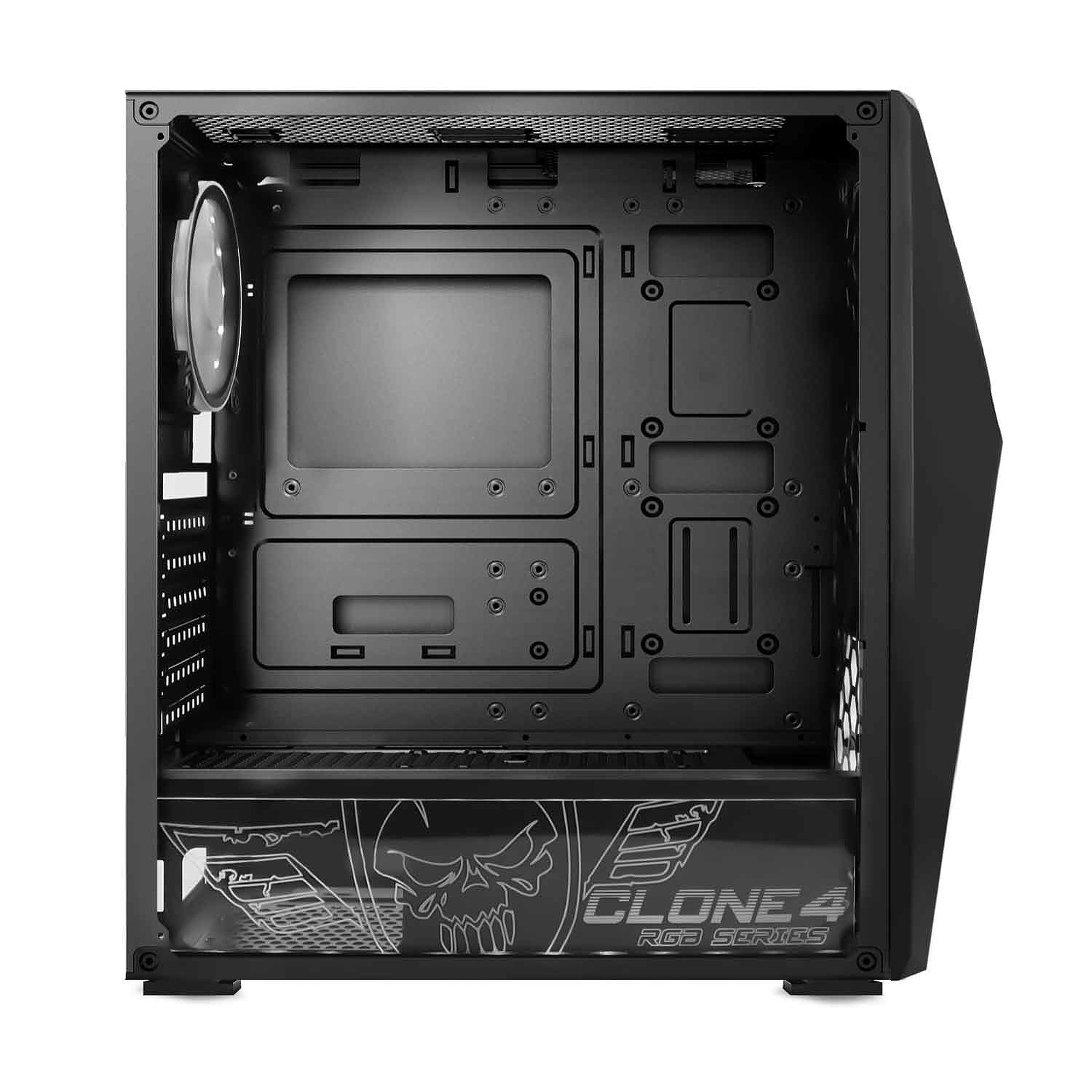 Spirit Of Gamer - Clone III  Boitier PC Gamer RGB Noir