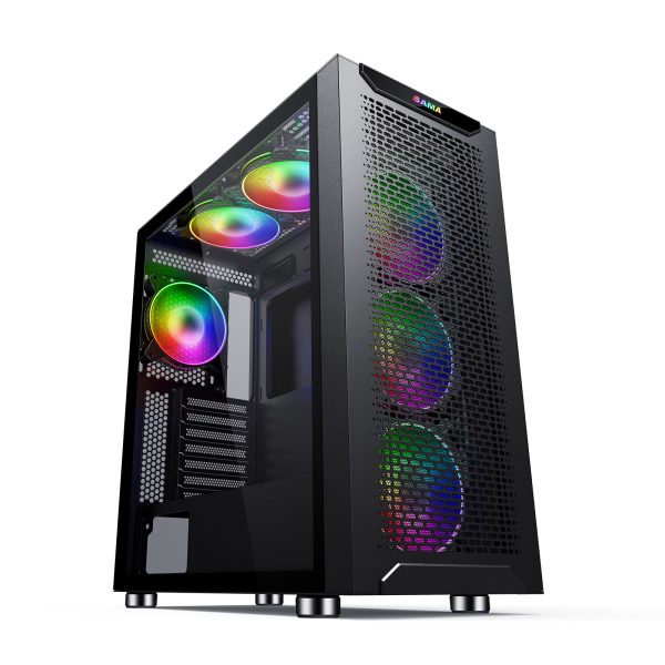 HYBROK RS6 ARGB boitier gamer pc gamer prix maroc