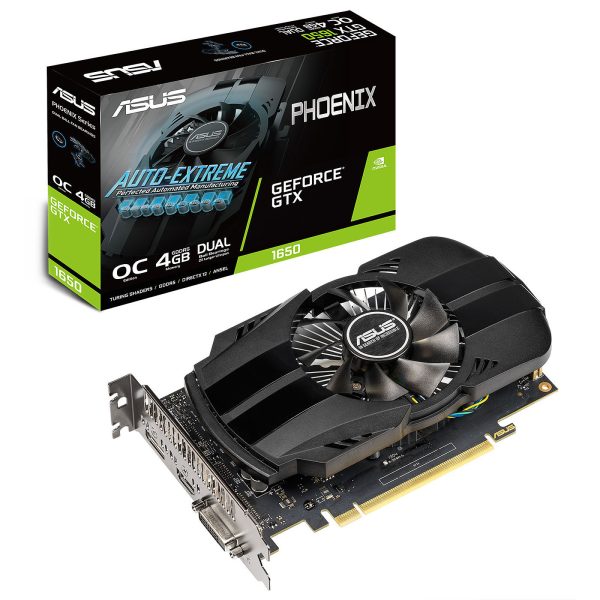 ASUS GeForce GTX 1650 Phoenix PH-GTX1650-O4G carte graphique pc gamer prix maroc