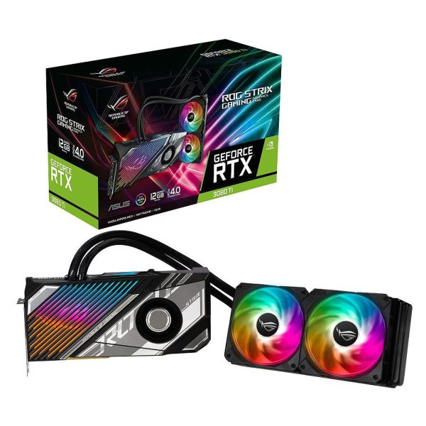 ASUS ROG STRIX LC RTX 3080 TI O12G GAMING (LHR) carte graphique pc gamer prix maroc