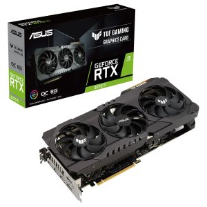 ASUS TUF GeForce RTX 3070 Ti O8G GAMING (LHR) carte graphique pc gamer prix maroc