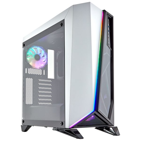 Corsair Carbide SPEC-OMEGA RGB Blanc boitier gamer pc gamer prix maroc