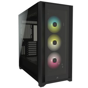 Corsair iCUE 5000X RGB Tempered Glass (Noir) boitier gamer prix maroc