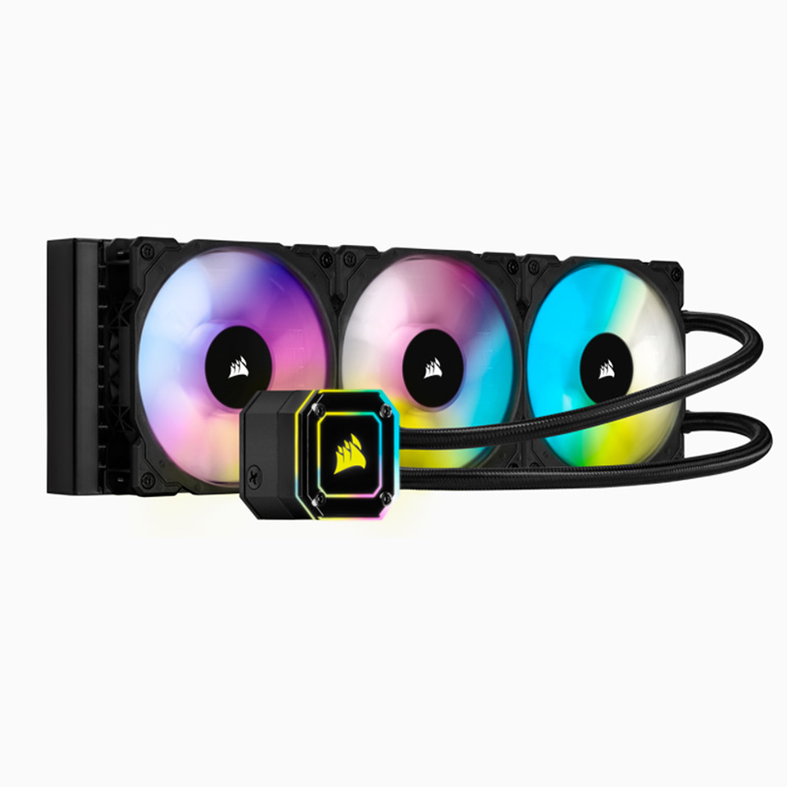 Corsair iCUE H100i RGB ELITE Kits Watercooling Corsair Maroc