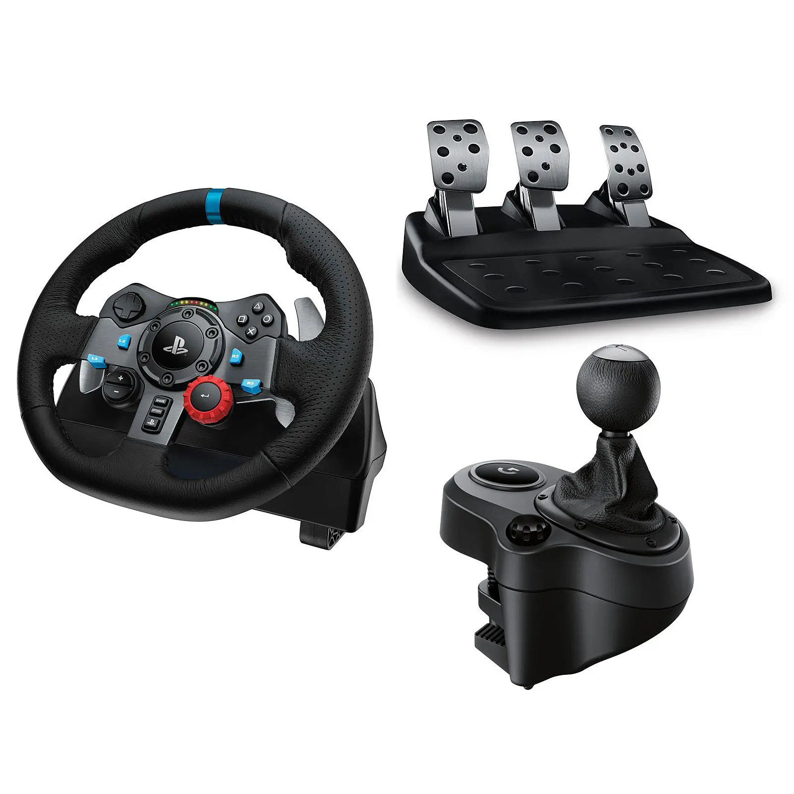 Logitech G G29 Driving Force + Driving Force Shifter - Pc gamer maroc