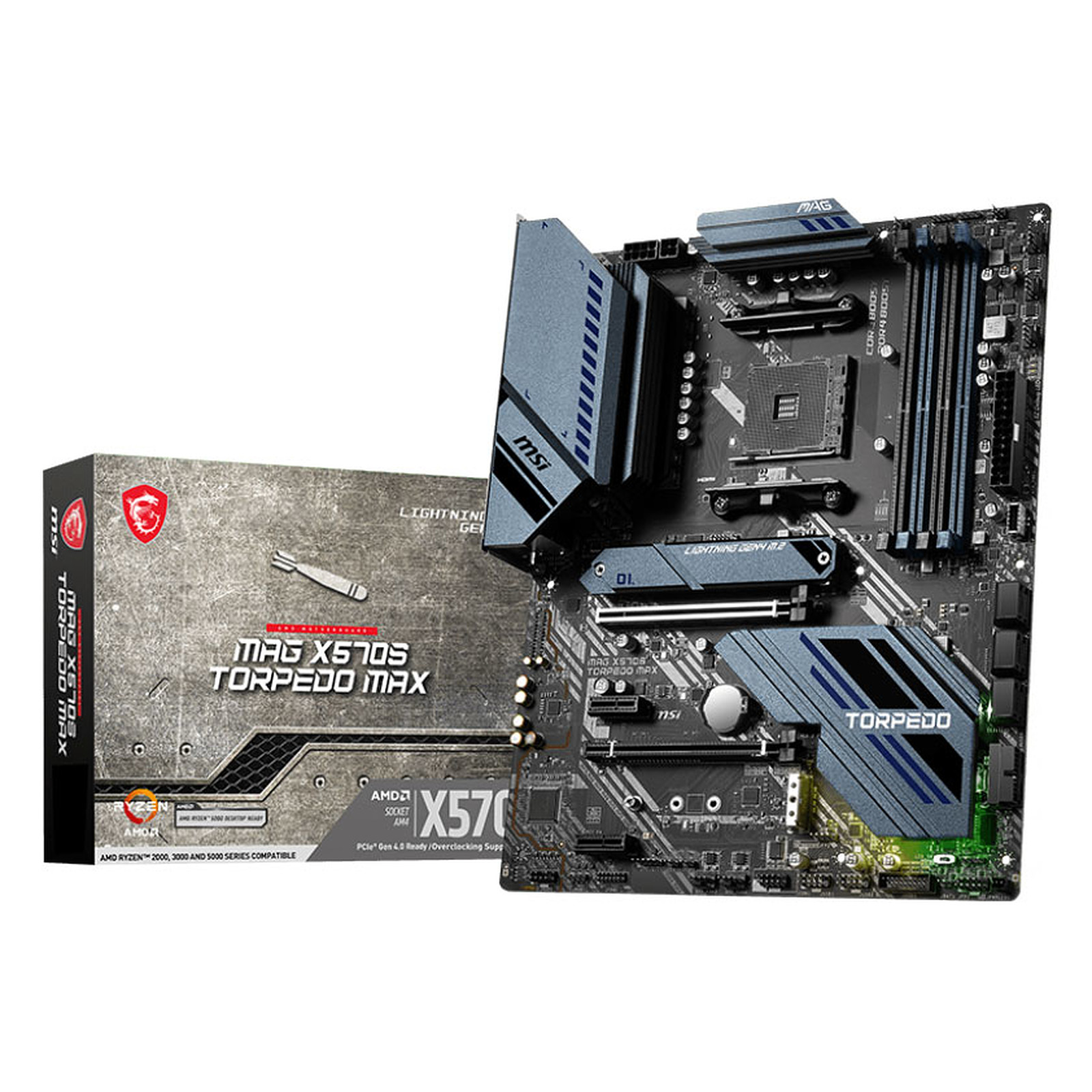 MSI MAG B550 TOMAHAWK MAX WIFI Cartes mères MSI Maroc