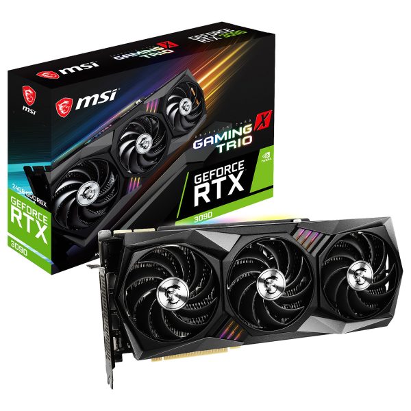 MSI GeForce RTX 3090 GAMING X TRIO 24G carte graphique pc gamer prix maroc