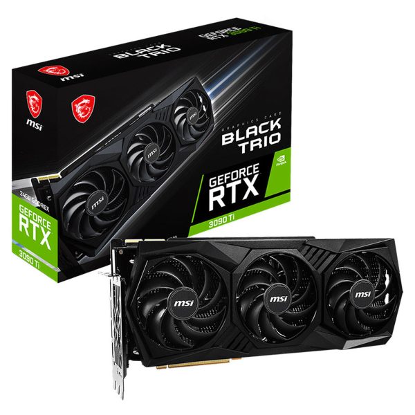 MSI GeForce RTX 3090 Ti BLACK TRIO 24G CARTE GRAPHIQUE PRIX MAROC