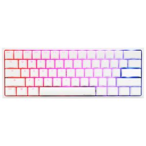 Ducky Channel One 2 Mini RGB Blanc (Cherry MX RGB Black) Clavier Pc Gamer Prix Maroc.