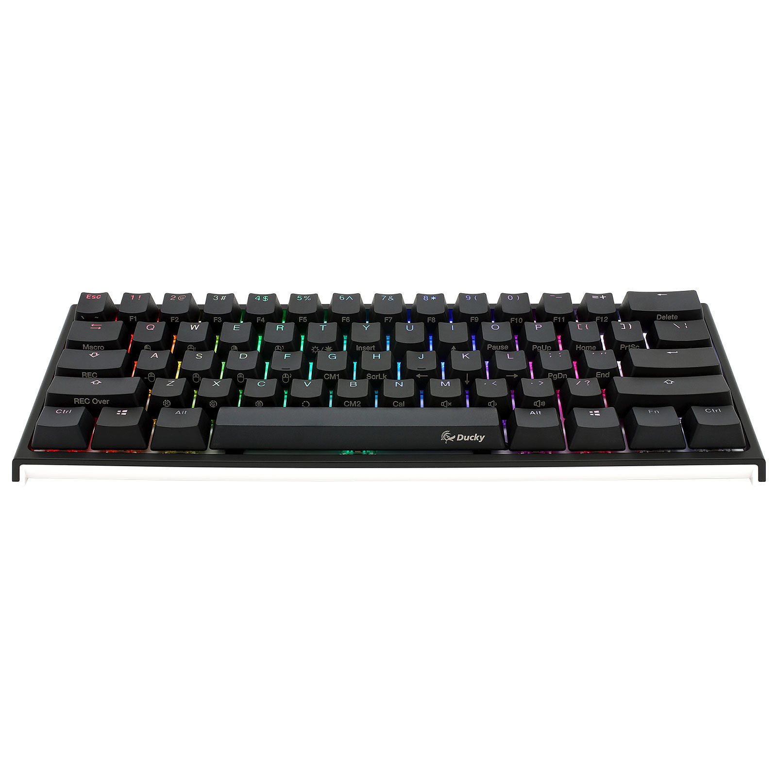 Ducky Channel One 2 Mini RGB Blanc (Cherry MX RGB Black) Clavier Pc Gamer  Prix Maroc.