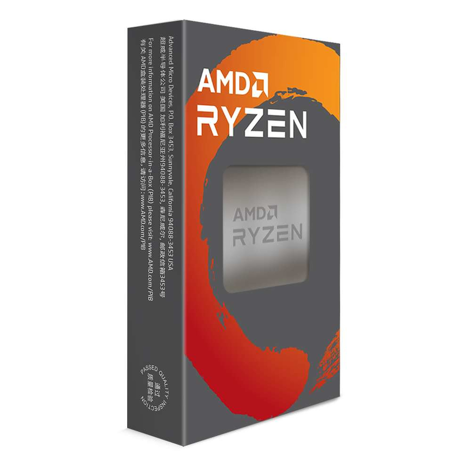 AMD Ryzen 5 3600 Wraith Stealth (3.6 GHz UP TO 4.2 GHz) 32Mo cache