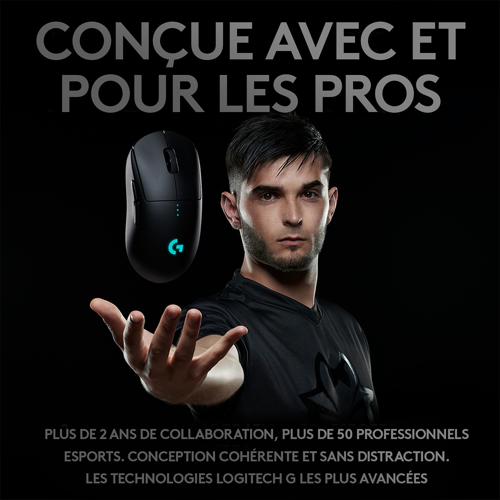 Souris Gamer Logitech G Pro HERO - Workstation Maroc